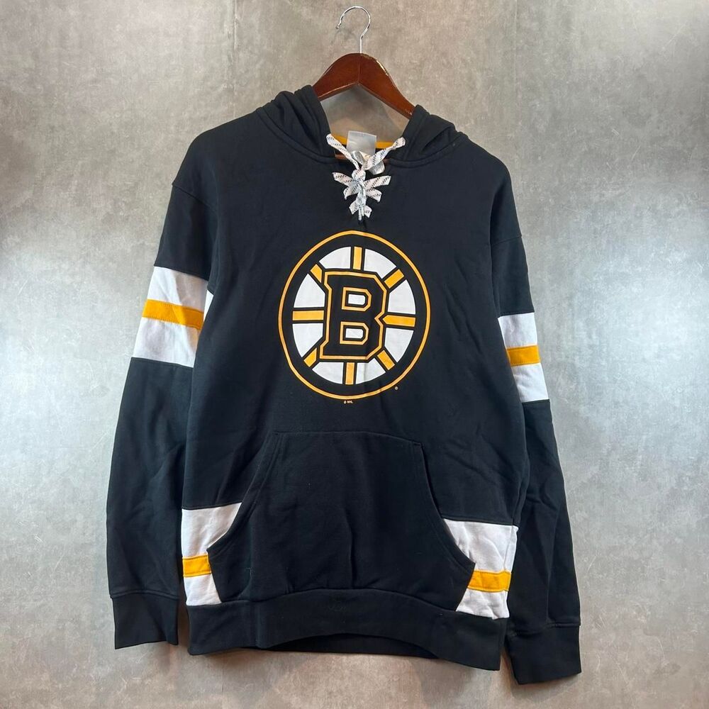 Nhl Men's Black Hoodie